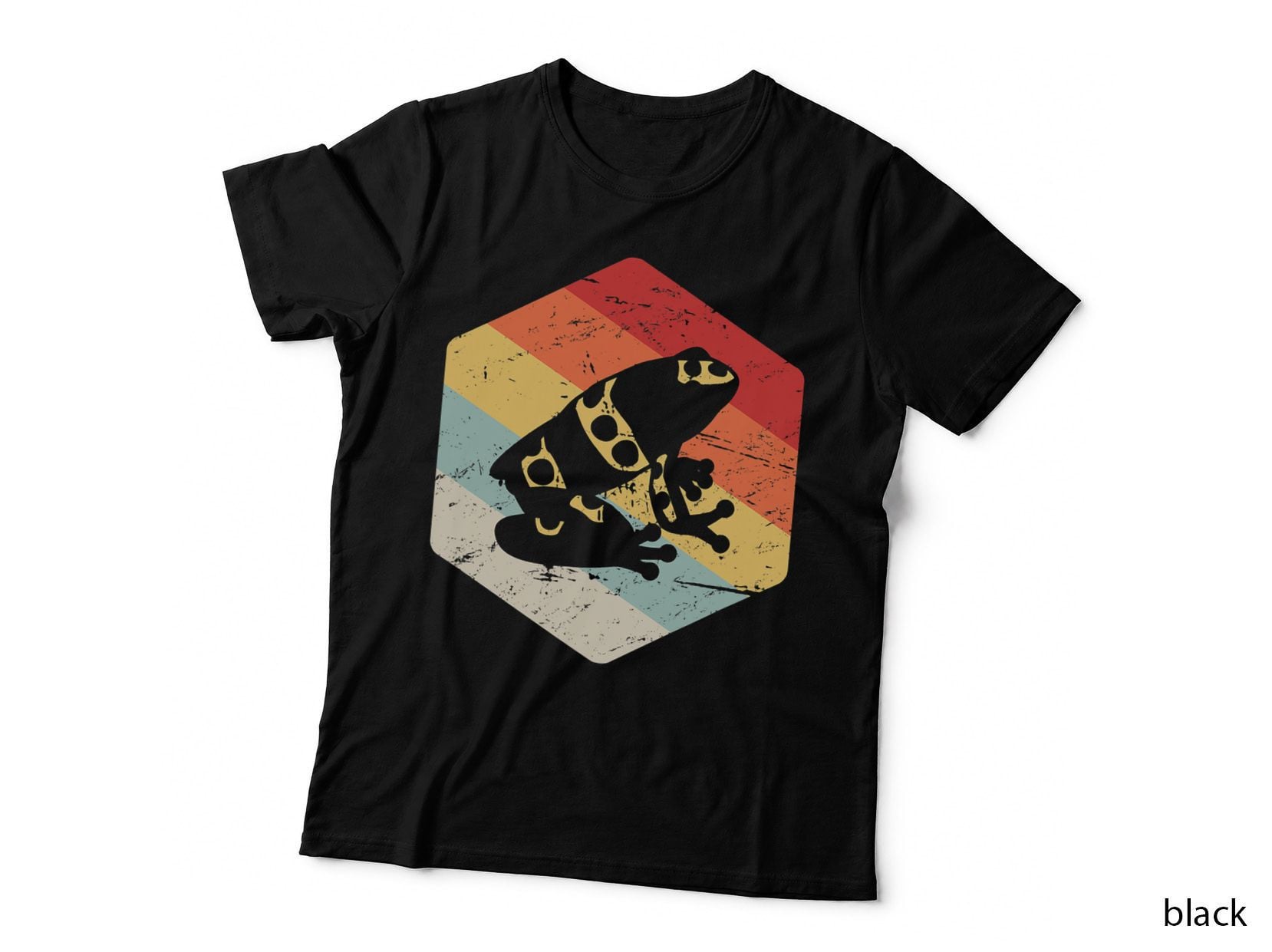 Retro Pet Poison Dart Frog Poison Arrow Frog T-Shirt
