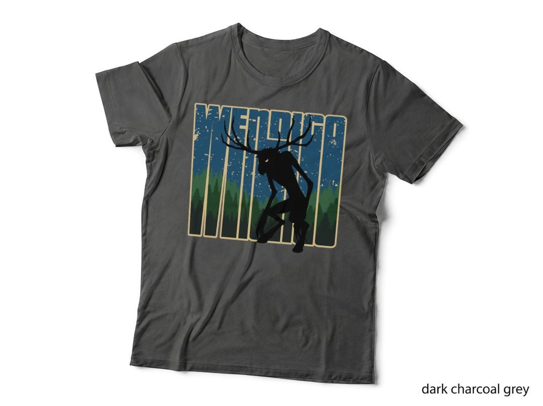 Retro Wendigo - Cool Vintage Cryptid Cartoon - Original Artwork 1 T-Shirt