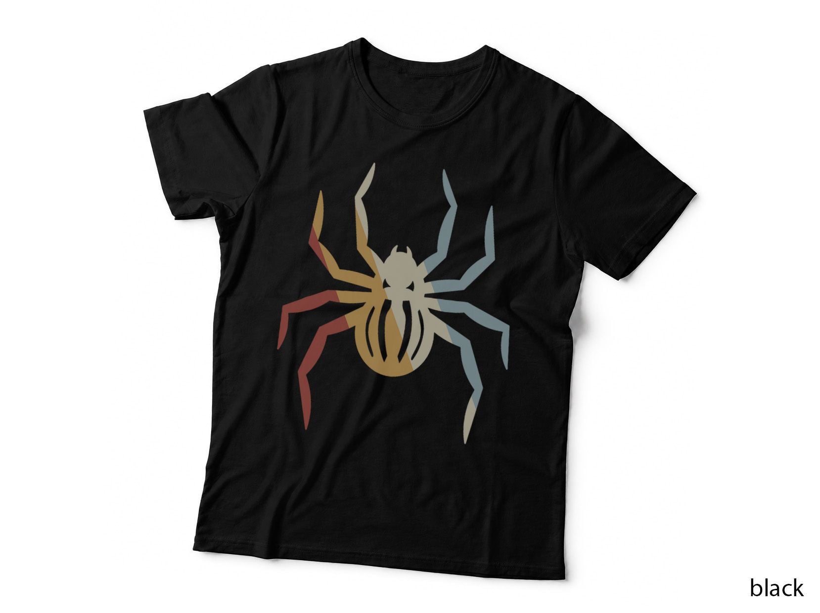 Spider Retro Style Vintage T-Shirt