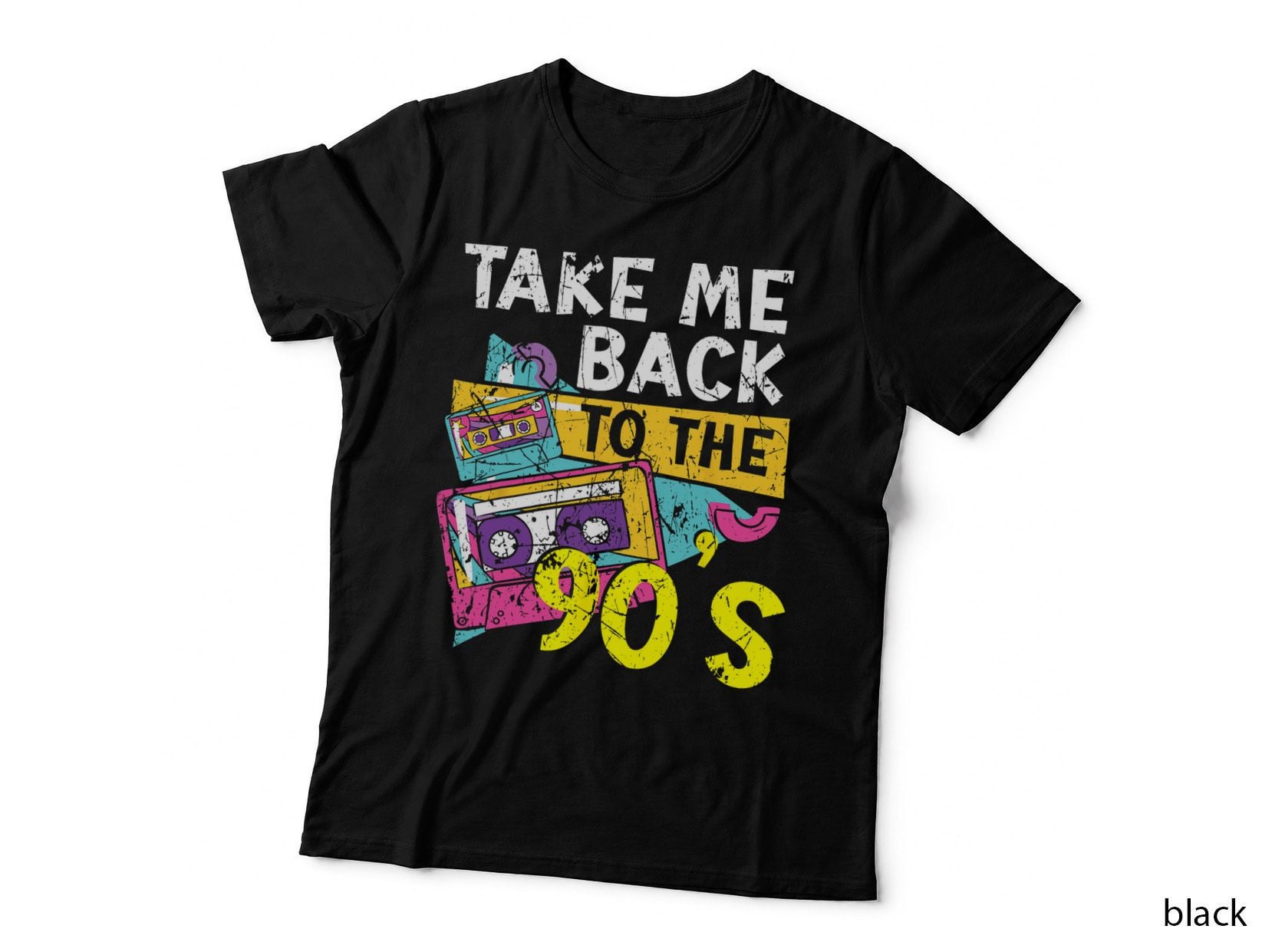 Take Me Back to the 90's 1990 Vintage Nineties Party 1990s T-Shirt