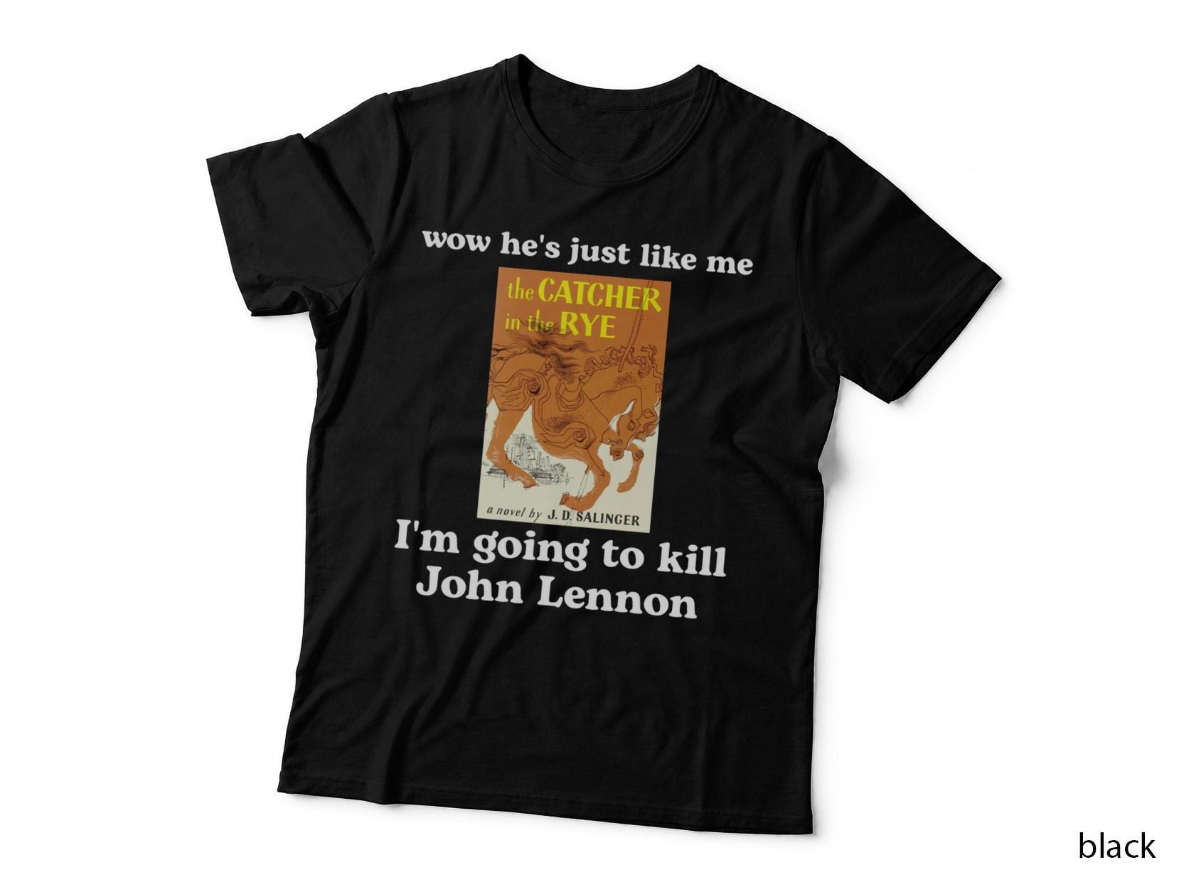 The Catcher in the Rye T-Shirt, Literary Classic, Book Lover Gift