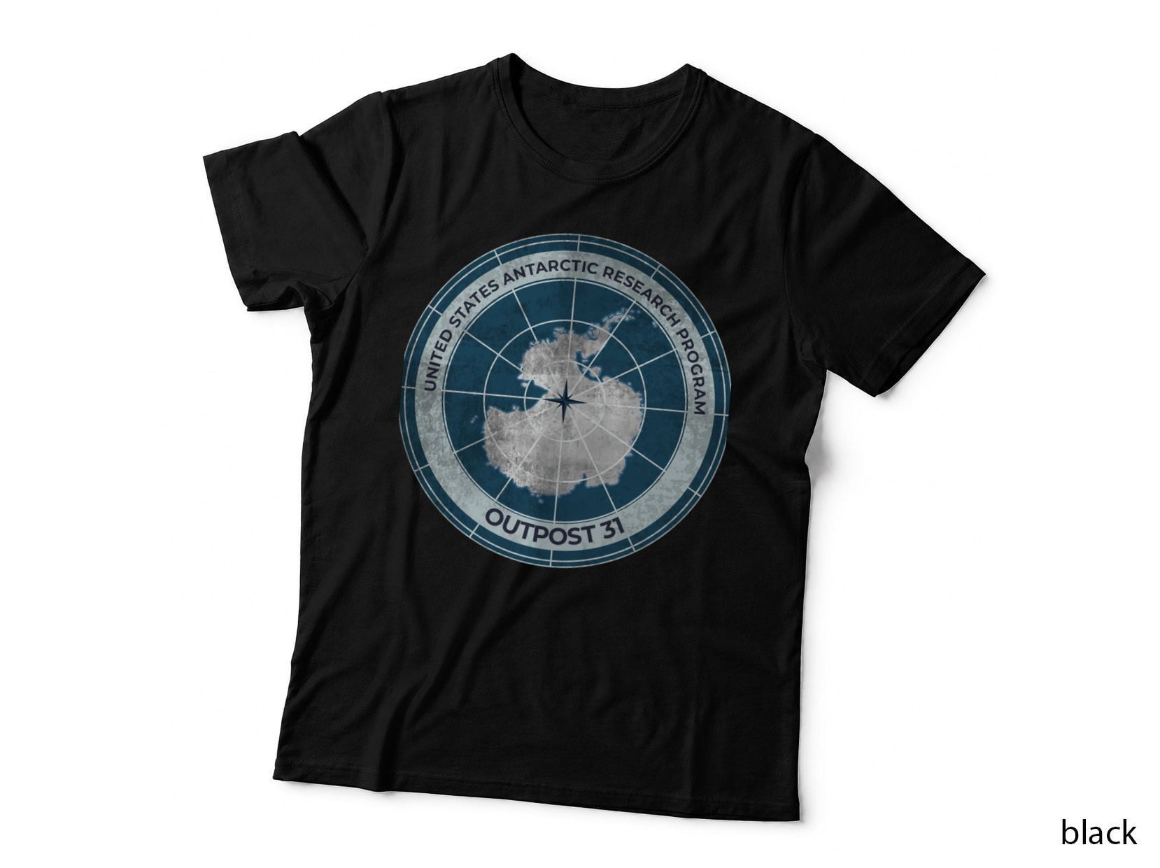United States Antarctic Research Program T-Shirt, Vintage Expedition Style