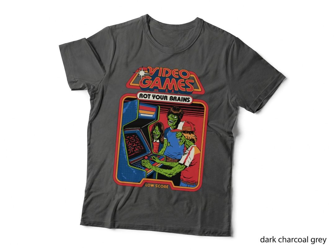 Video Games Rot Your Brains T-Shirt