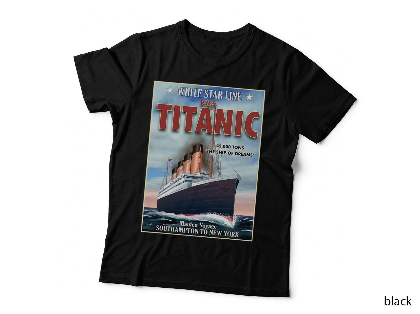 A 1912 Vintage Titanic Voyage Ship Cruise Vessel T-Shirt