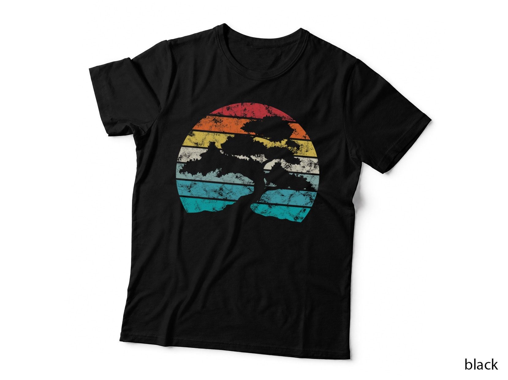 Bonsai Tree Lover Japanese Garden Art Zen Gardener Vintage T-Shirt