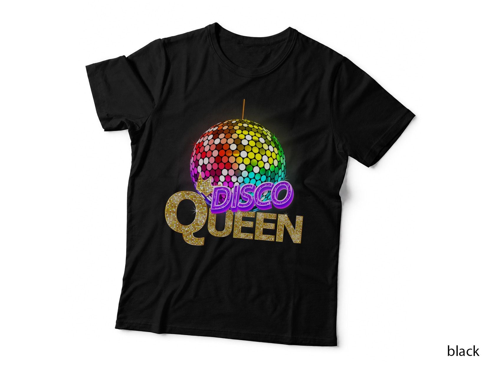 Dancing Queen Vintage Dancing 70s Disco Queen T-Shirt