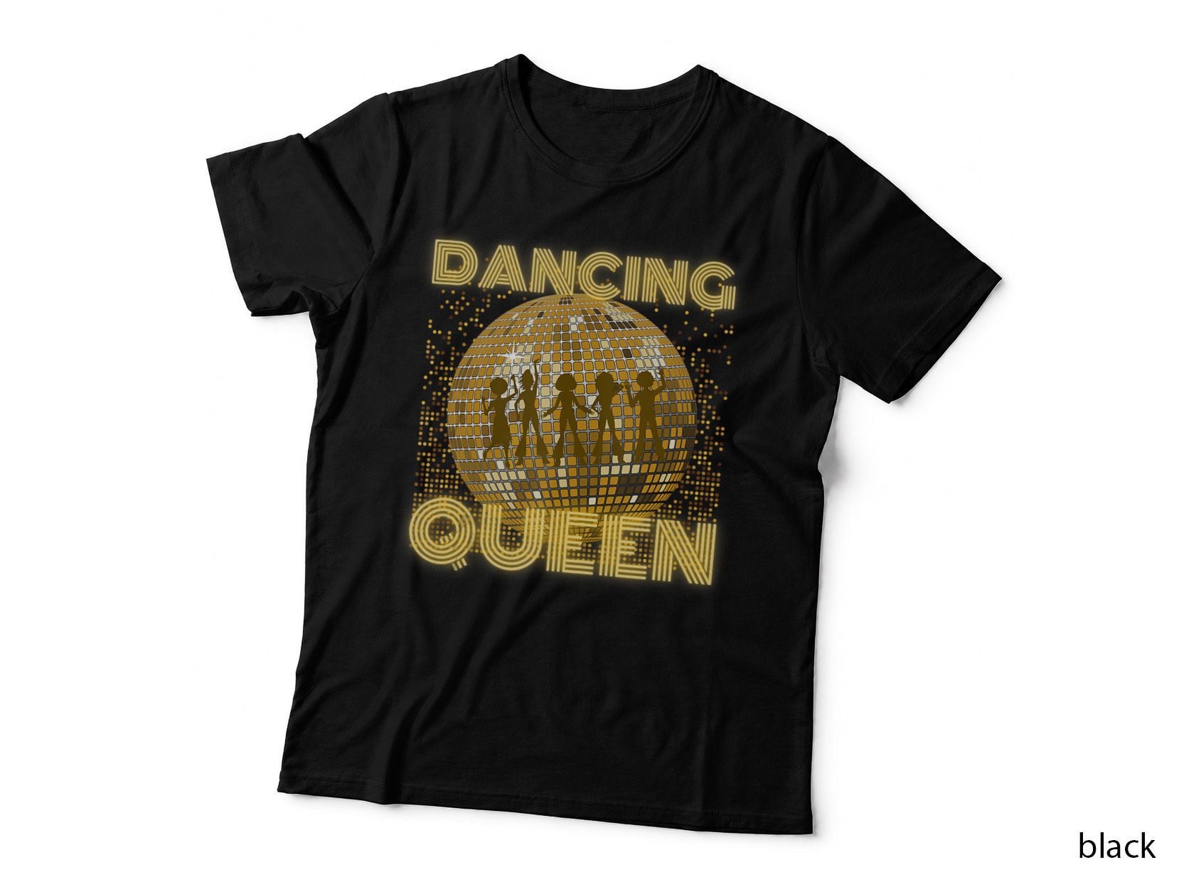 Dancing Queen Vintage Retro Dancing 70s 80s 90s Disco Dance, Retro T-Shirt