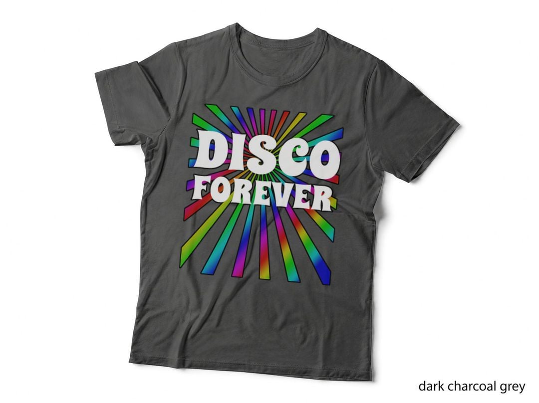 Disco Forever Groovy 70's Disco Costume Theme Party T-Shirt