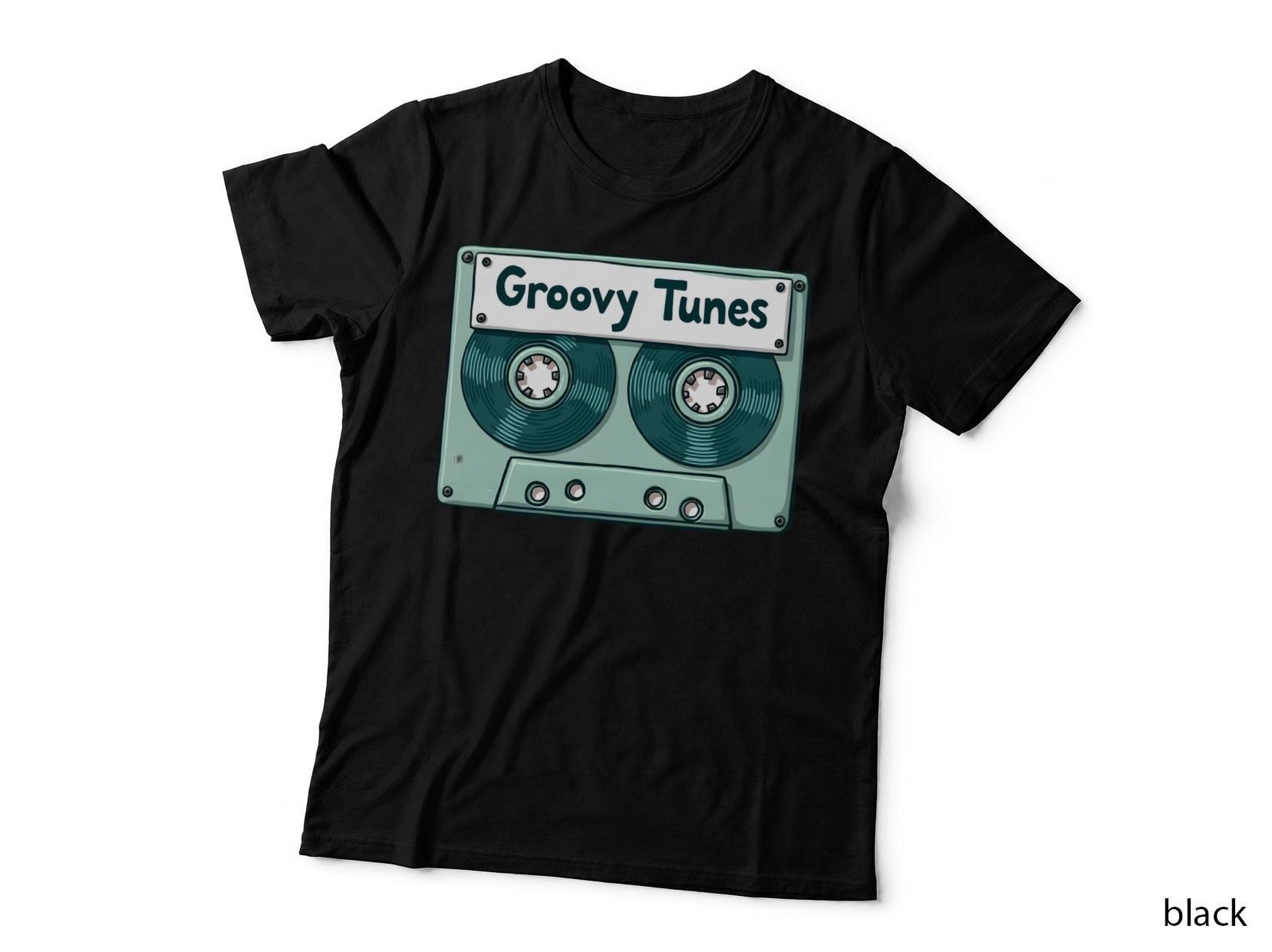Groovy Tunes Retro Cassette Tape Music Lover T-Shirt