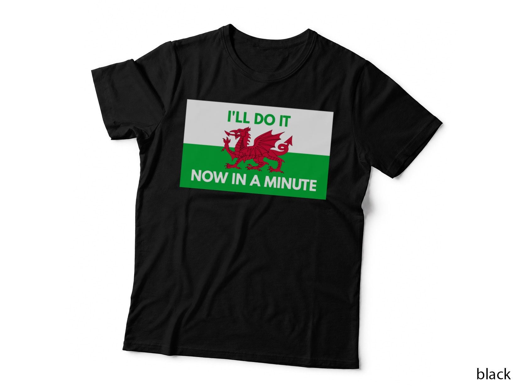 I'll Do It Now in a Minute Classic T-Shirt