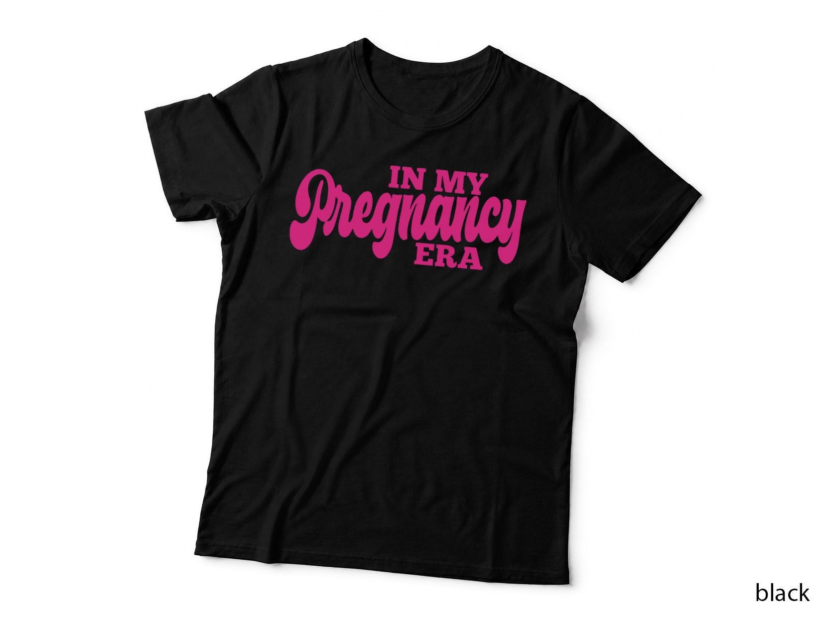 In My Pregnancy Era Retro Baby Reveal Announcement T-Shirt
