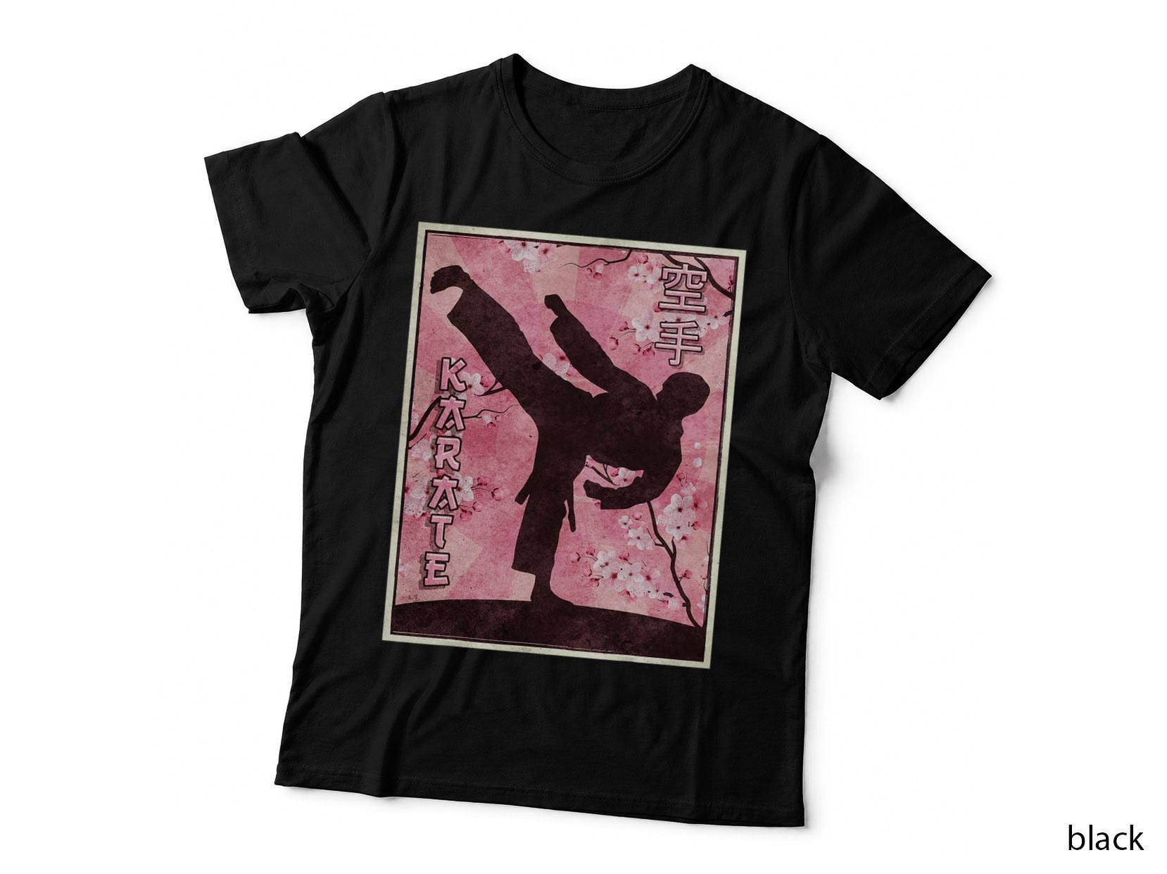 Karate Martial Arts Japanese Aesthetic Retro T-Shirt
