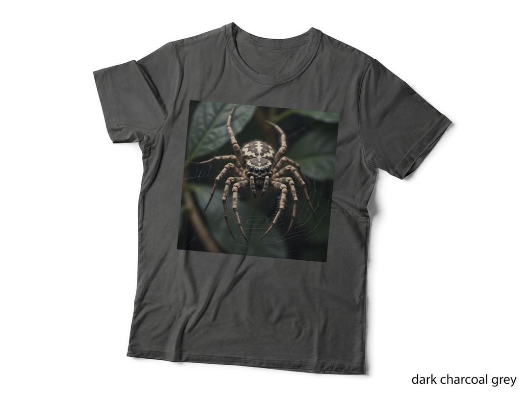 Vintage Filter Scary Spider T-Shirt