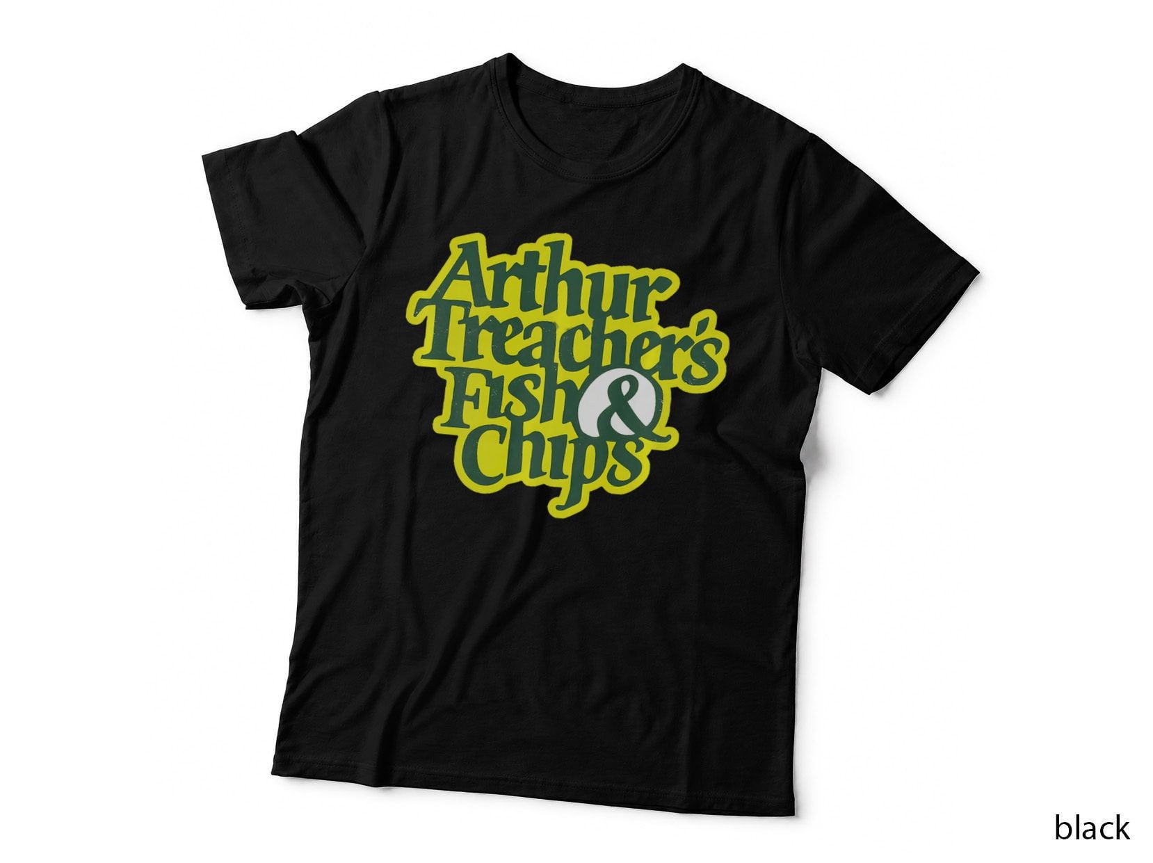 Arthur Treachers Fish and Chips Retro Vintage, Retro T-Shirt