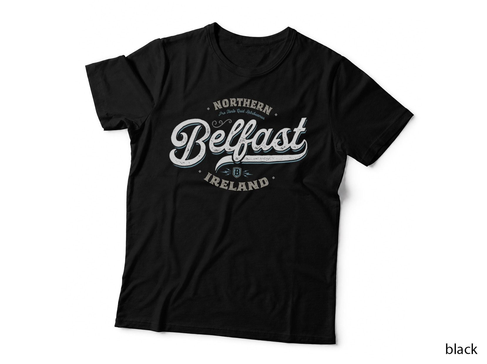 Belfast Northern Ireland - Vintage Retro City Travel Capital T-Shirt