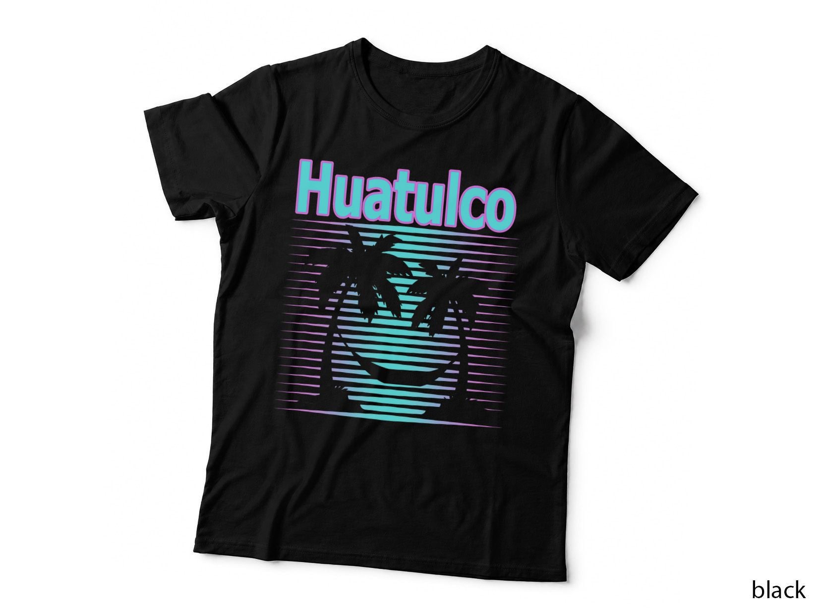 Huatulco Travel Retro Beach Vacation Souvenir T-Shirt