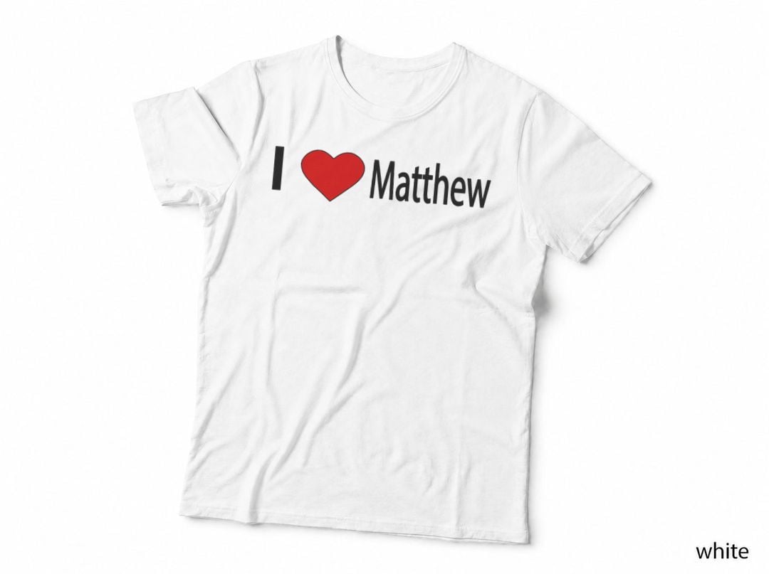I Love Matthew Classic T-Shirt