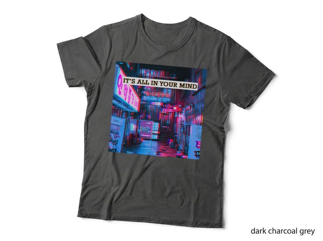 It's All in Your Mind - Vaporwave 80s 90s Cyberpunks T-Shirt