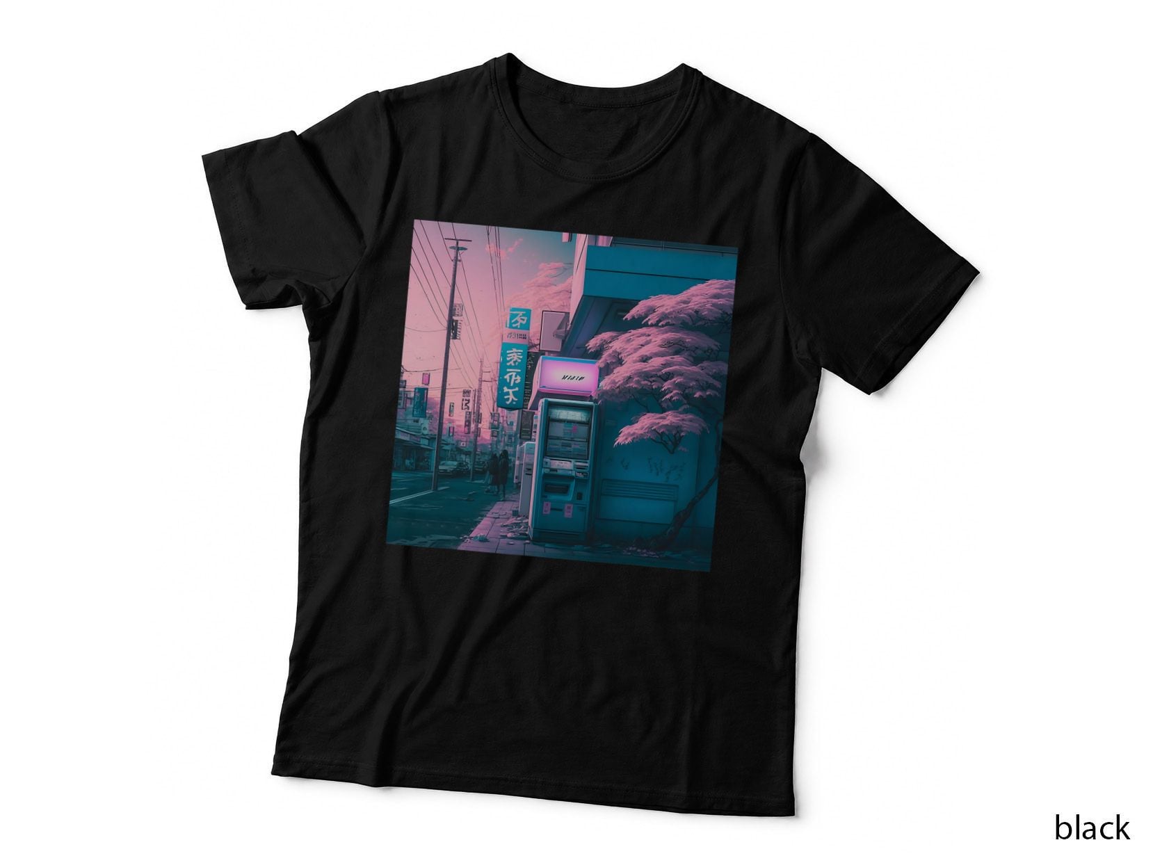 Japanese Aesthetic Streetwear Vaporwave Retro Lofi Fashion T-Shirt