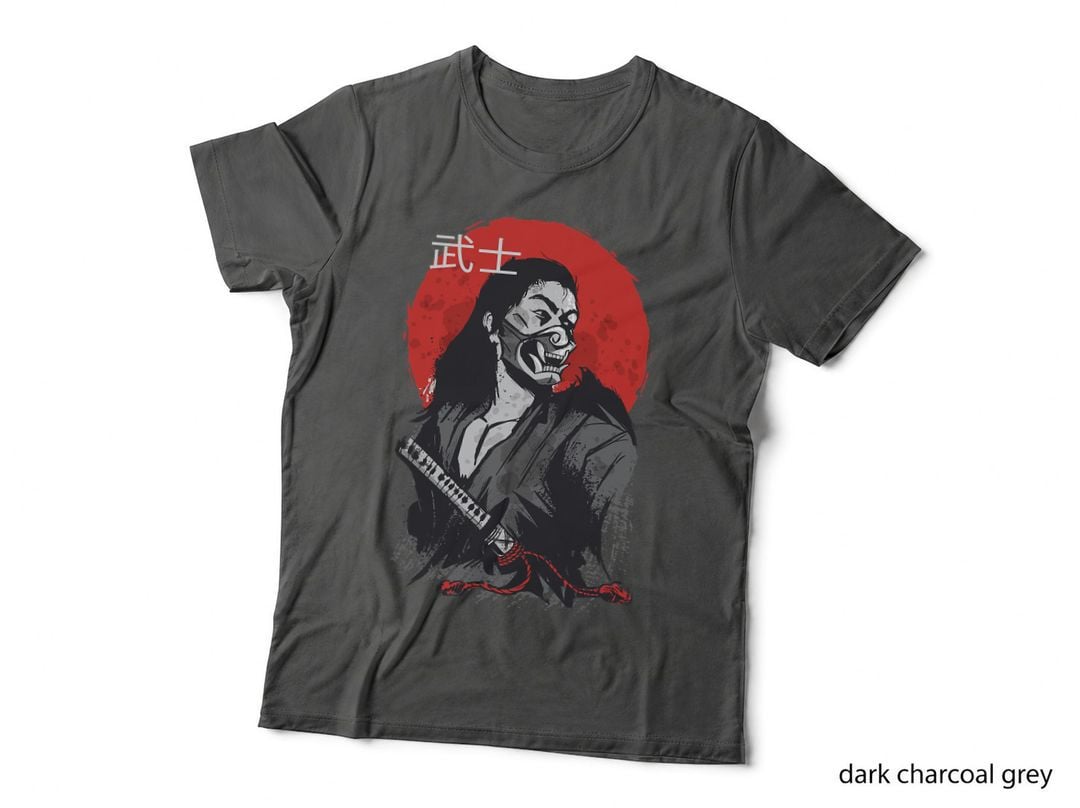 Japanese Vintage Samurai Art - Ancient Samurai Japan Warrior T-Shirt