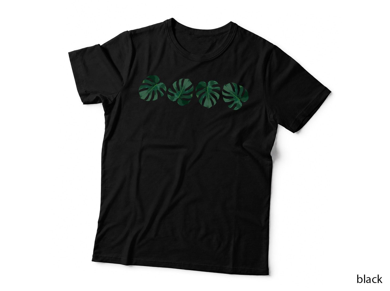 Palm Tree Monstera Retro Plants Nature Lover Gift T-Shirt
