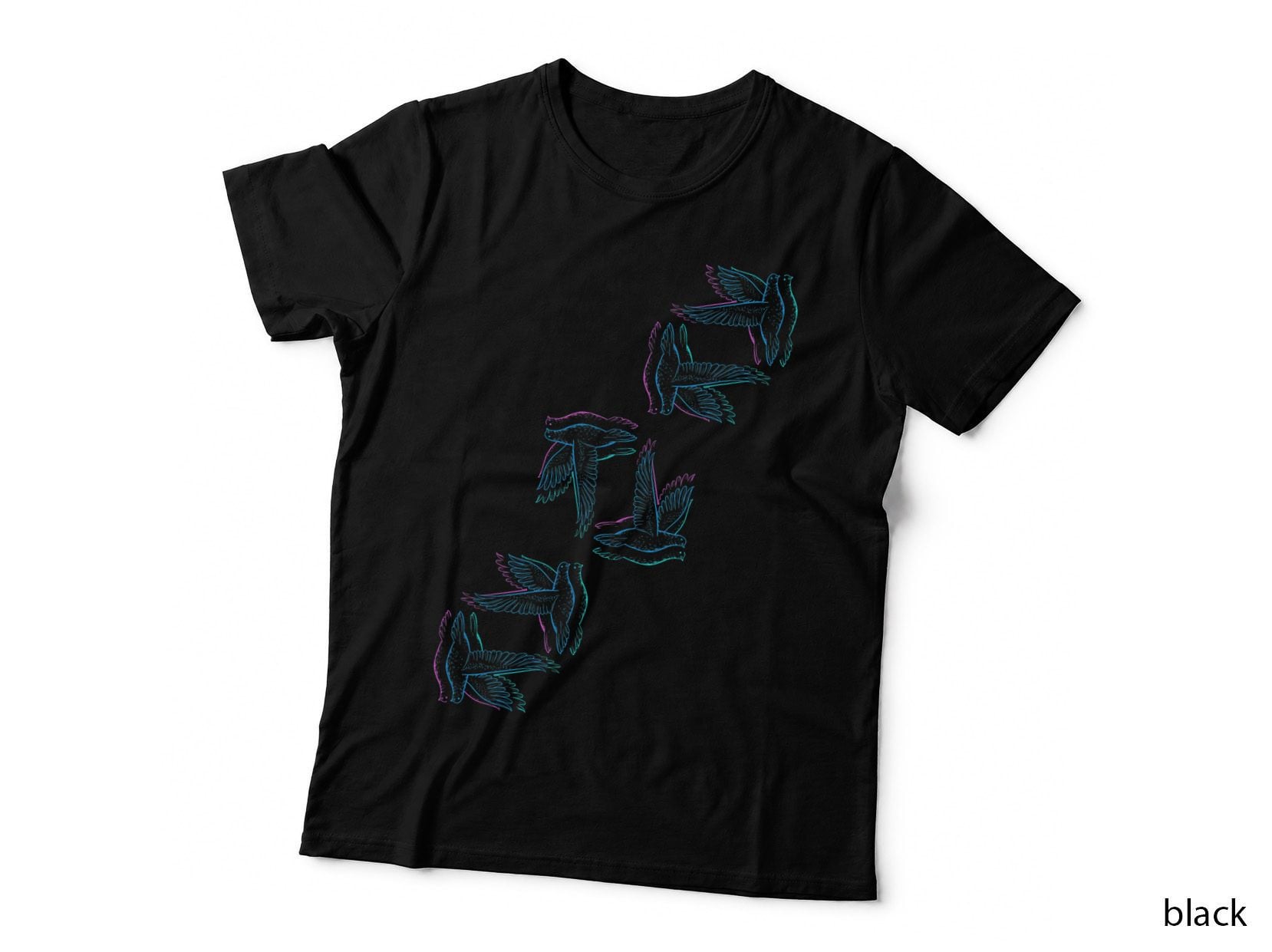 Pigeon Dove 80s Vaporwave Aesthetic T-Shirt
