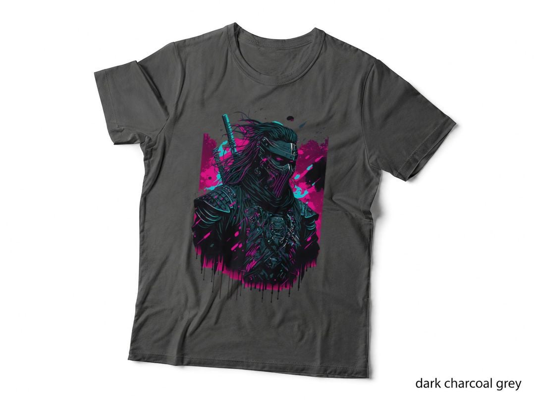 Retro Cyberpunk Samurai Shirt Japanese Vaporwave Aesthetic, Vintage T-Shirt