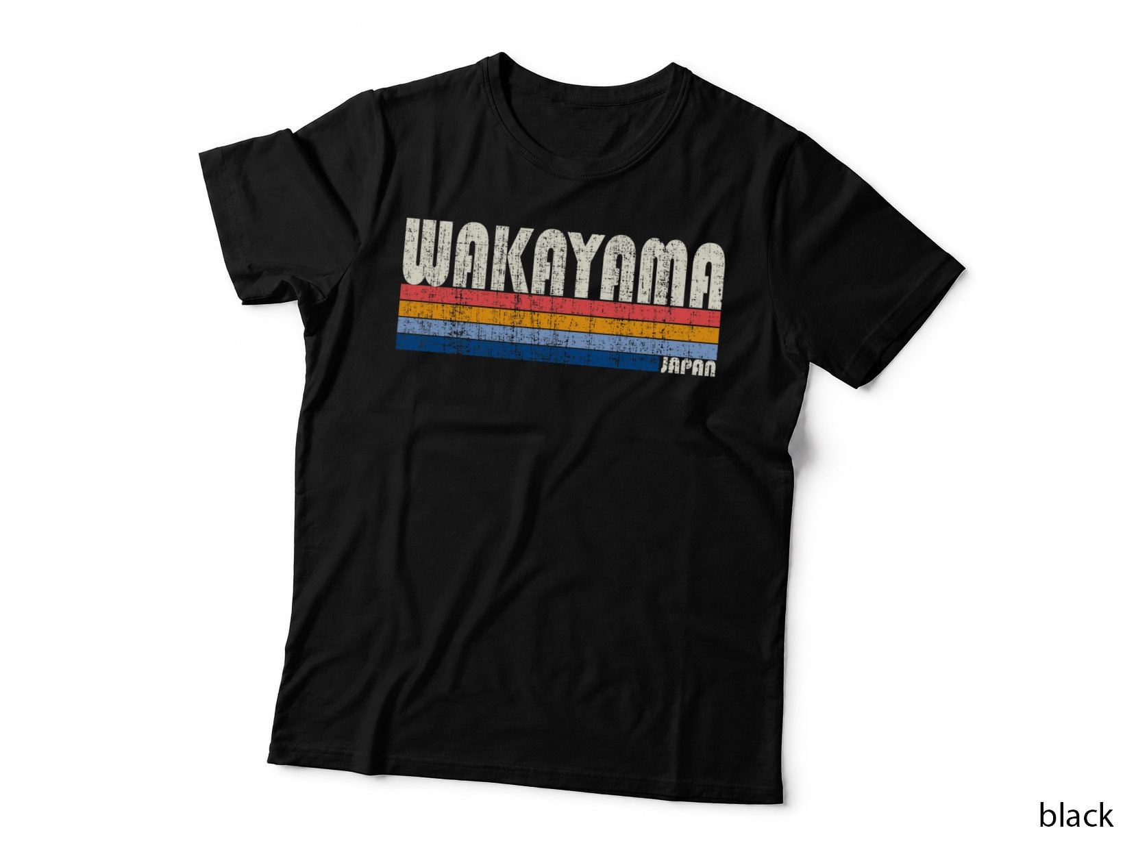Retro Vintage 70s 80s Style Wakayama, Japan T-Shirt