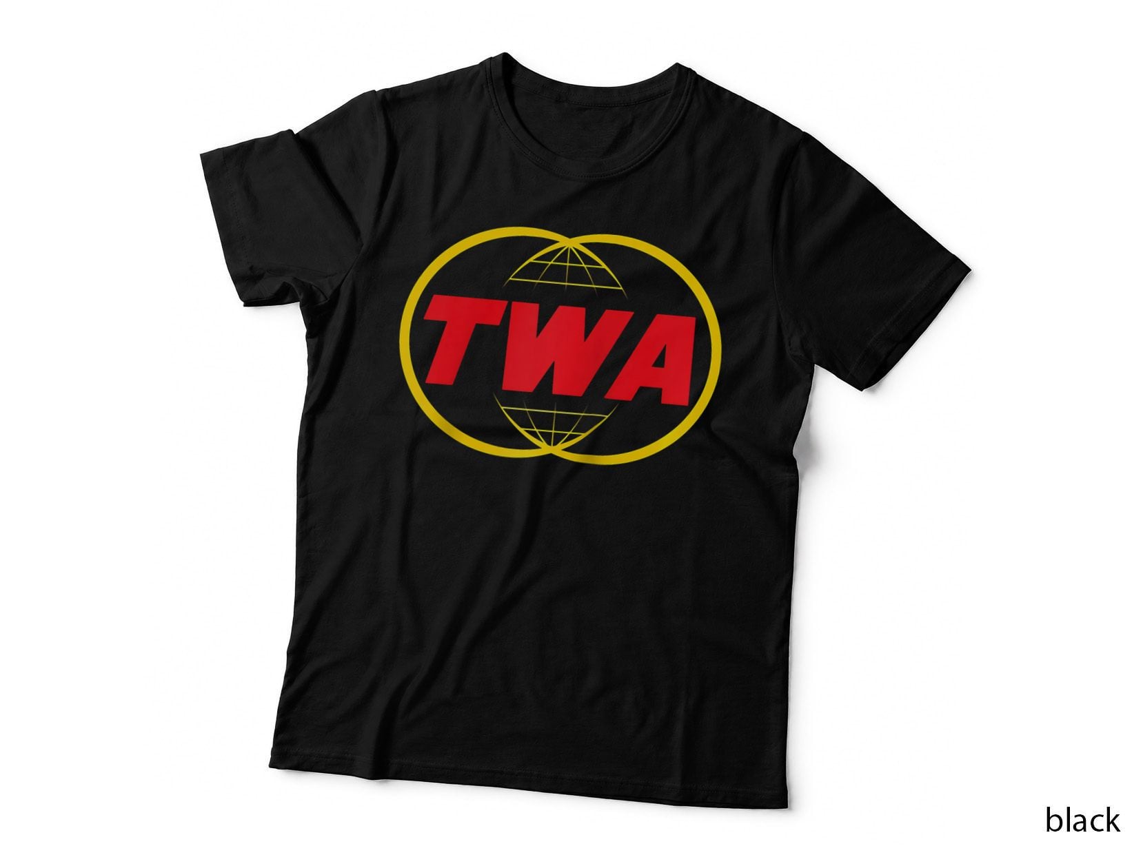 TWA Airlines Retro Vintage Flight T-Shirt