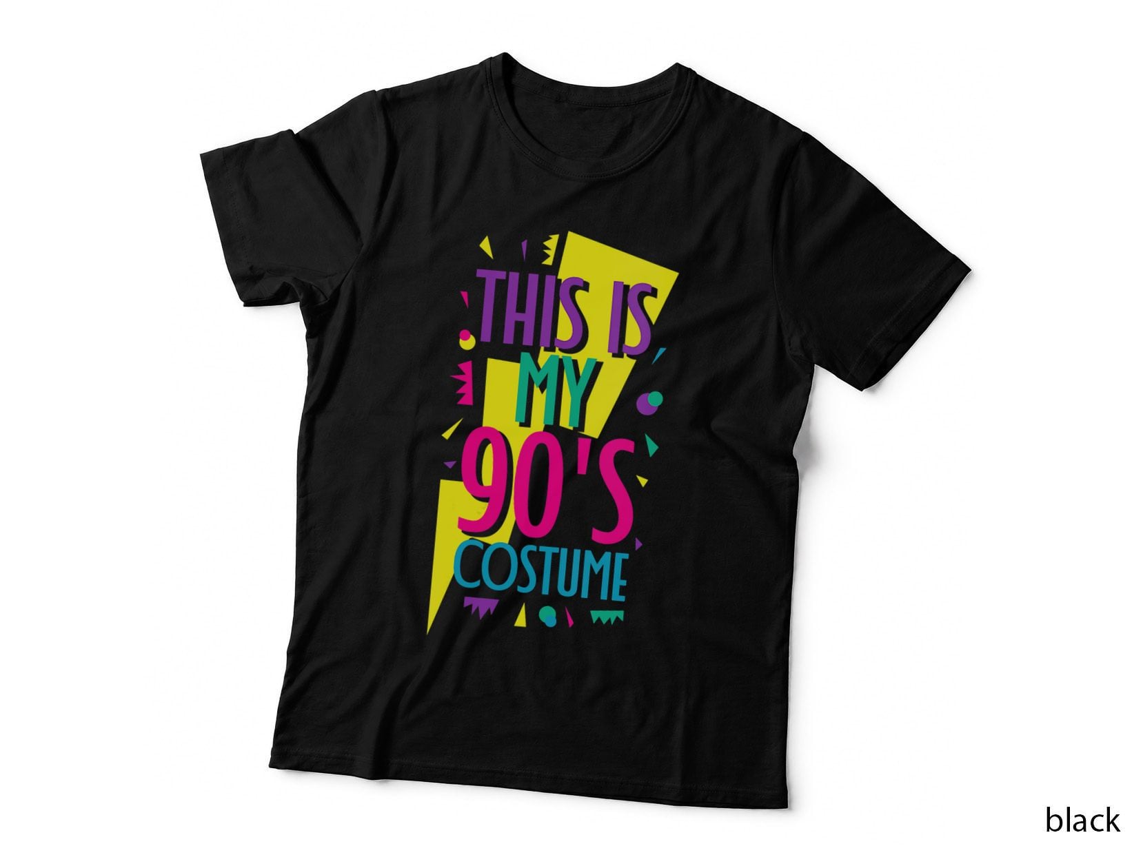 This Is My 90's Costume Nineties 1990s Disco Nostalgia T-Shirt