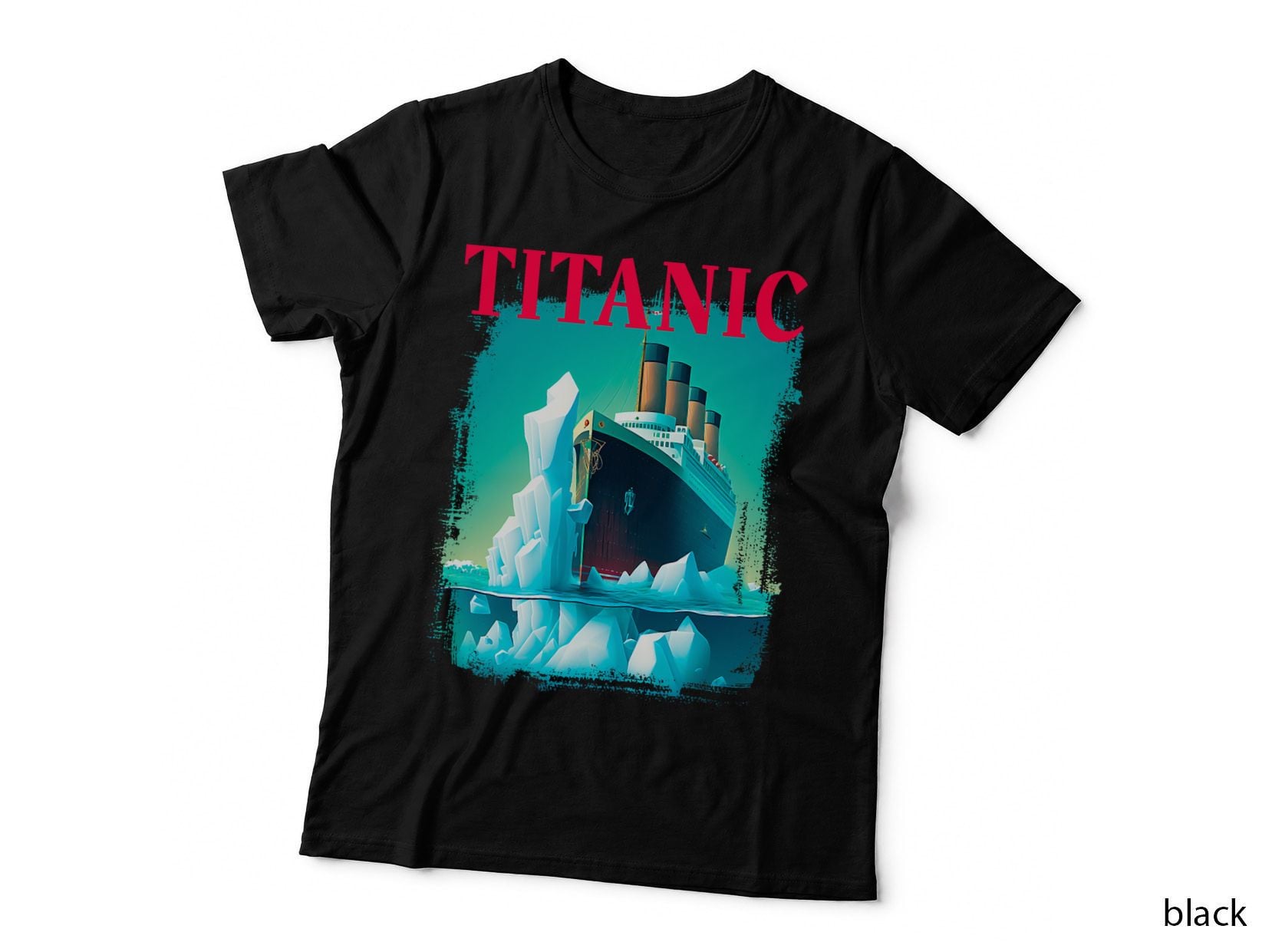 Titanic Sailing Ship Vintage Cruise Vessel 1912 T-Shirt