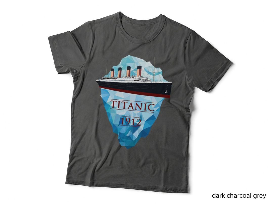 Titanic Vintage Ocean Cruise Sailing Ship Voyage 1912 T-Shirt