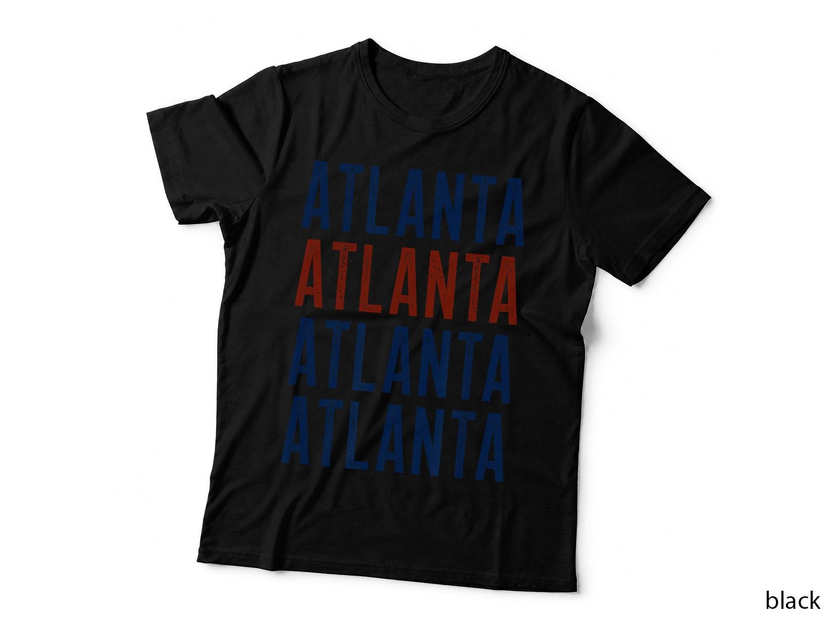 Vintage Atlanta Shirt Retro Throwback T-Shirt