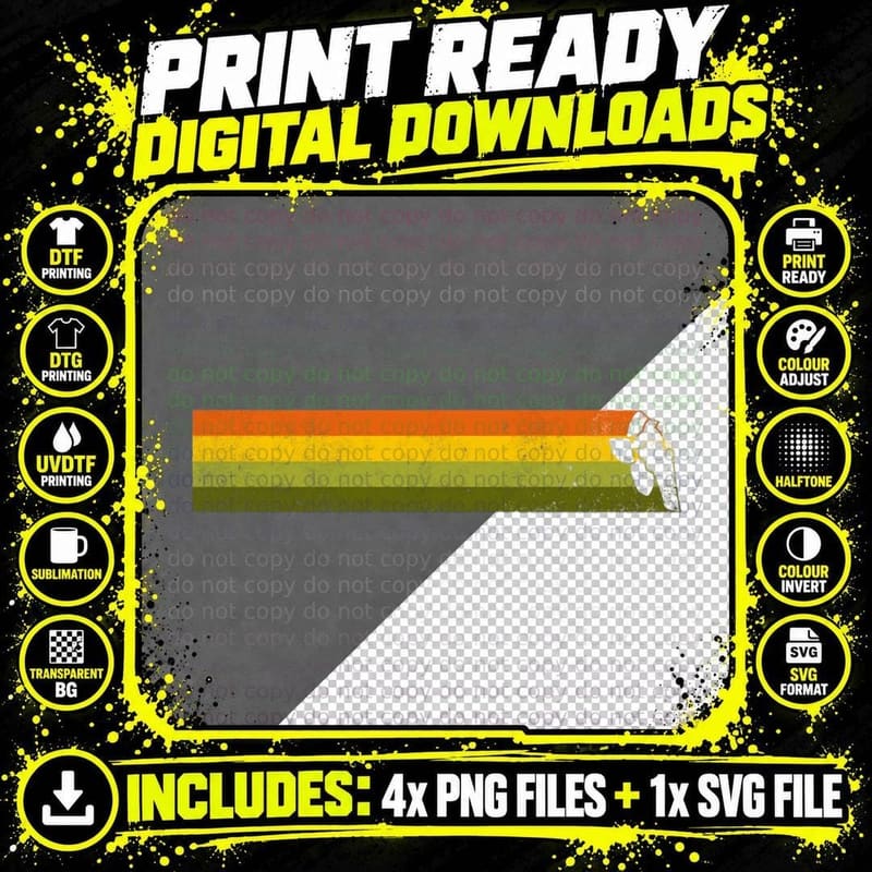 Vintage Bounty Hunter T-Shirt Png SVG Digital Bundle