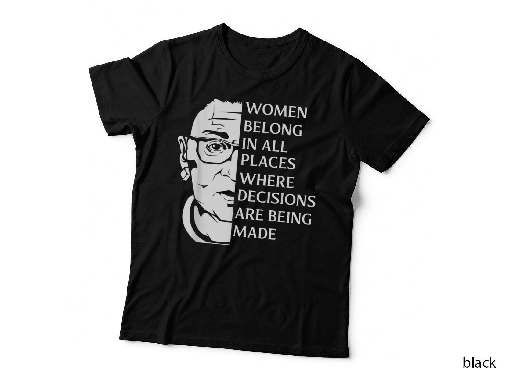 Vintage Notorious Feminism Quotes Feminist Rights Powerful T-Shirt