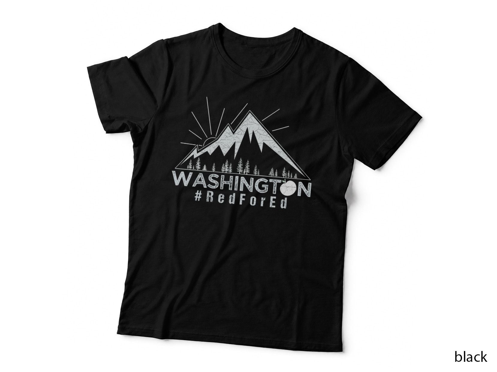 Vintage Red for Ed Washington State T-Shirt