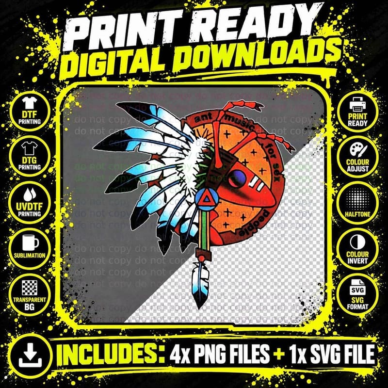 Best Seller Adam Ant Best English Singer Musician and Png SVG Digital Bundle