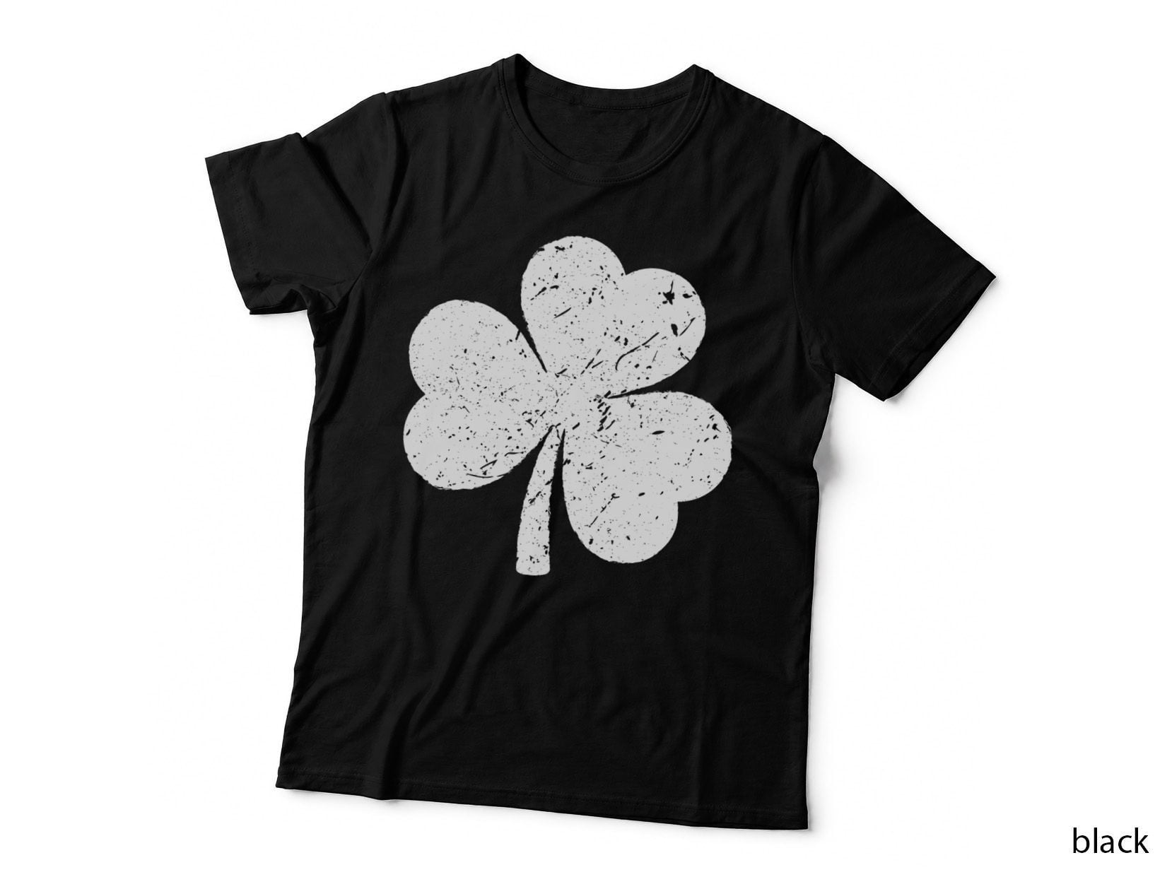 Distressed Shamrock St. Patrick's Day T-Shirt