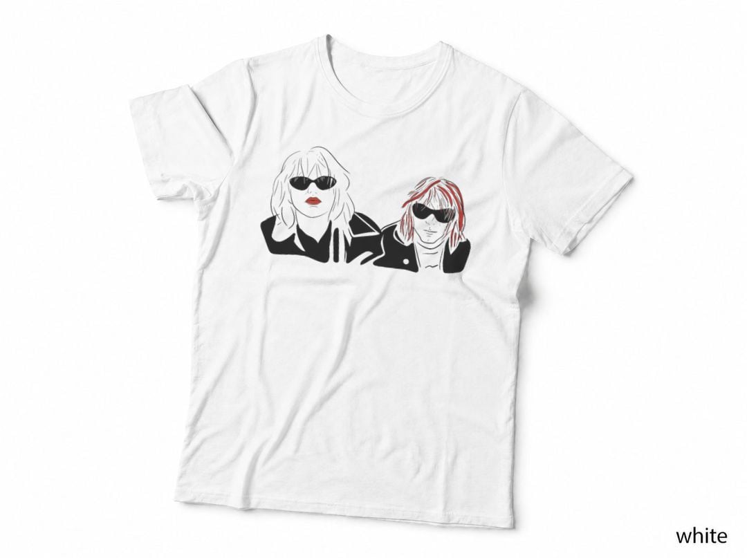 Kurt Cobain Courtney Love Classic T-Shirt