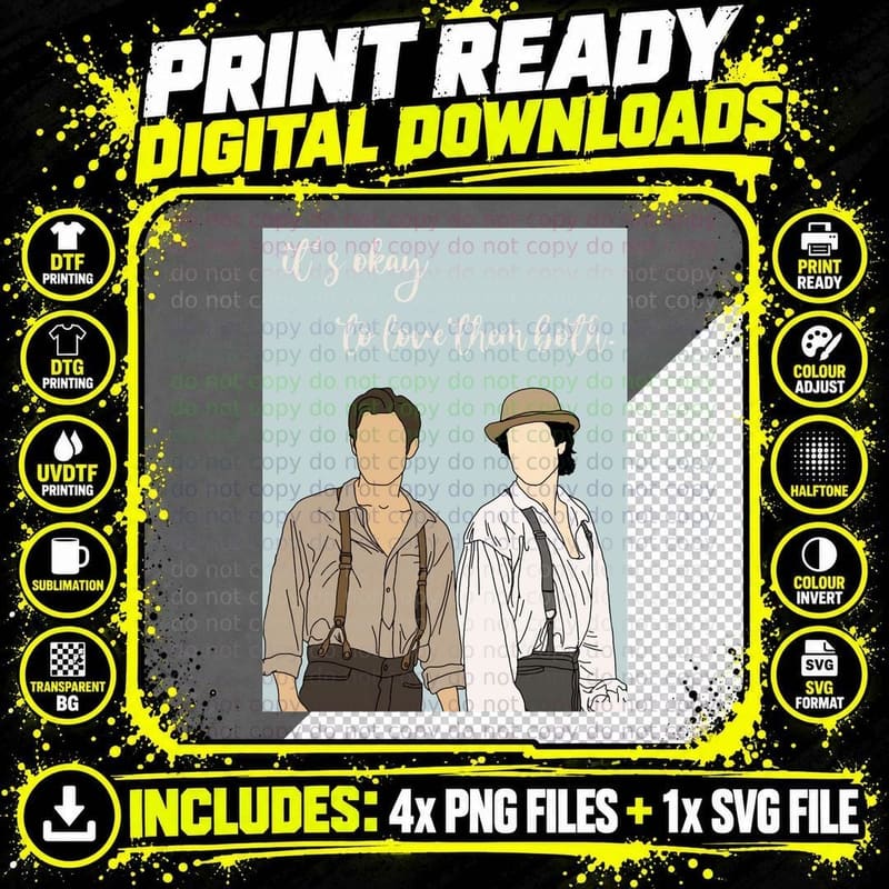 The Salvatore Brothers Classic T-Shirt Png SVG Digital Bundle