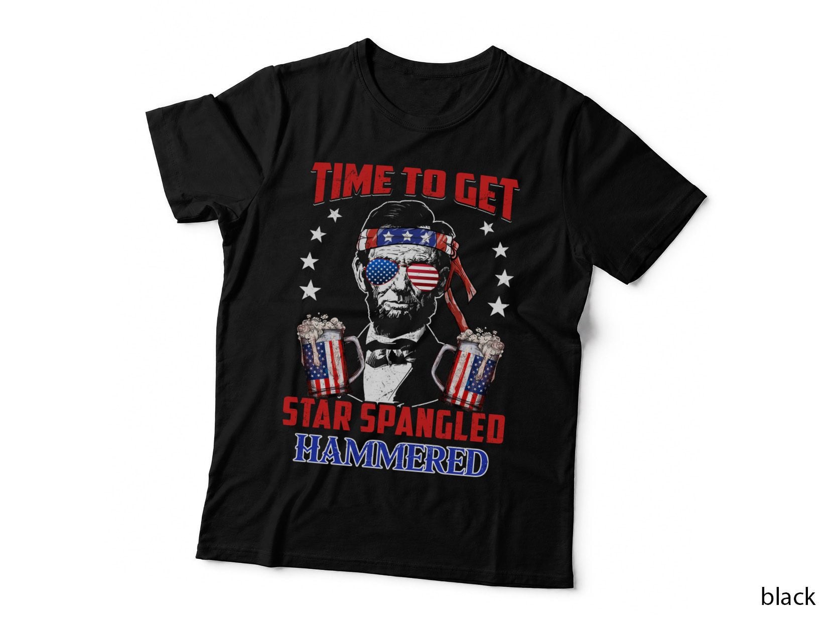 Time to Get Star Spangled Hammered Shirt, Classic Pint, Ipa Mood, Gift T-Shirt