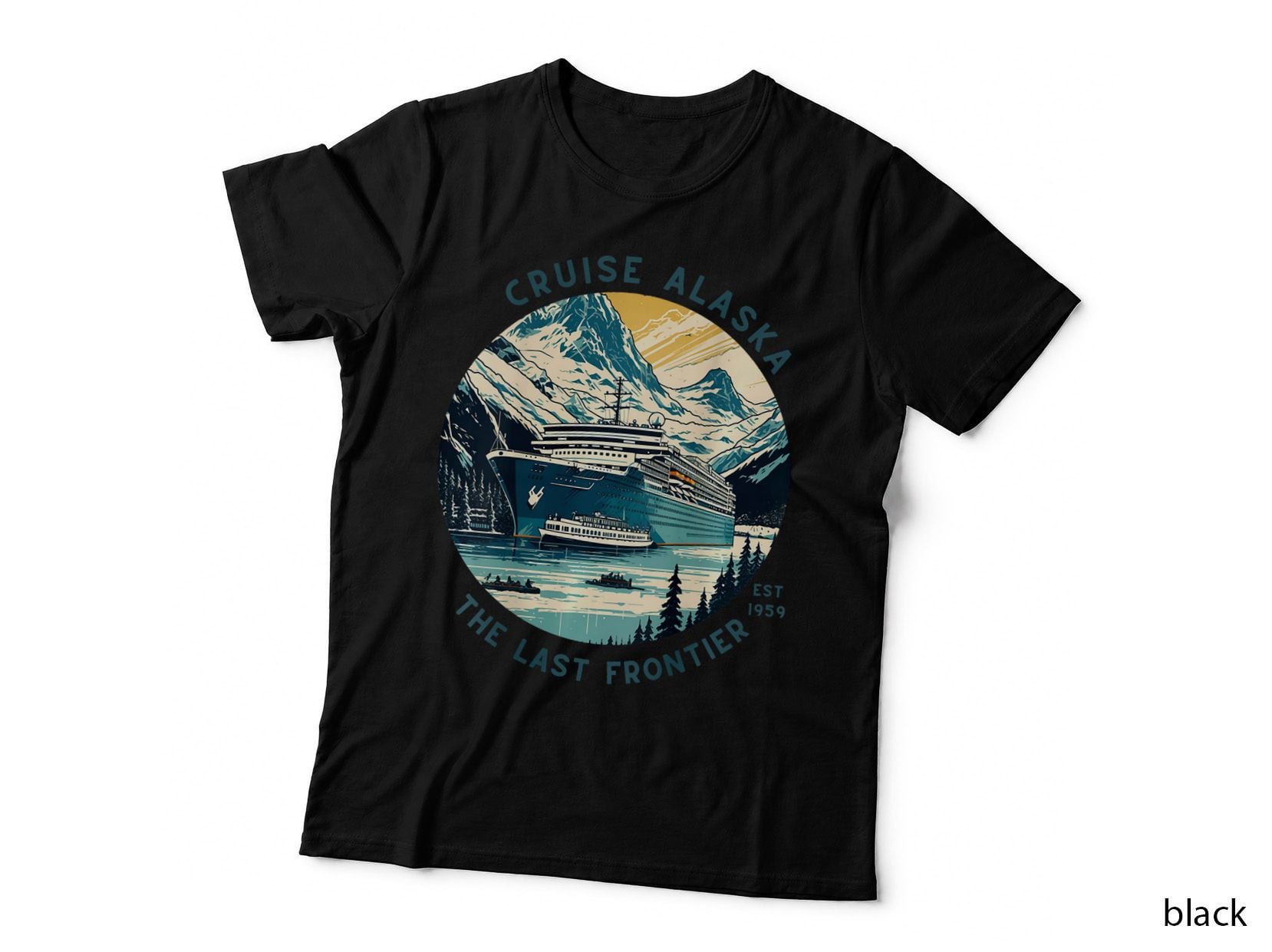 Vintage Cruise Wear Alaska the Last Frontier T-Shirt