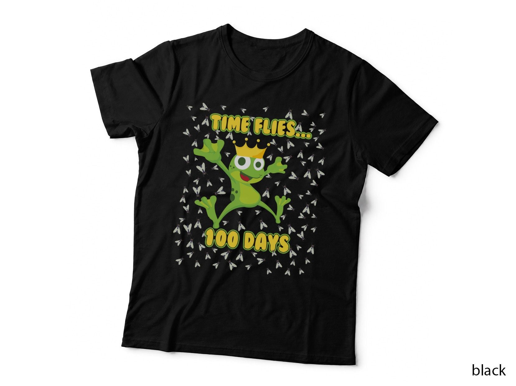 100 Days School Frog T-Shirt, 100th Day of School, Classroom Fun