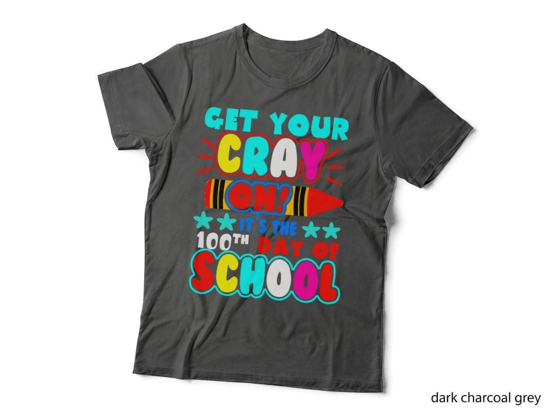 100 Days School T-Shirt, Back to School, Kids Apparel
