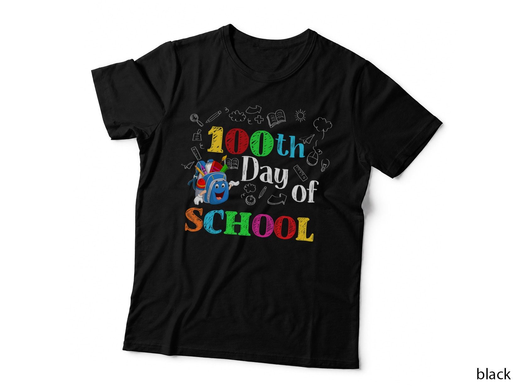 100th Day of School T-Shirt, Back to School, Kids Apparel