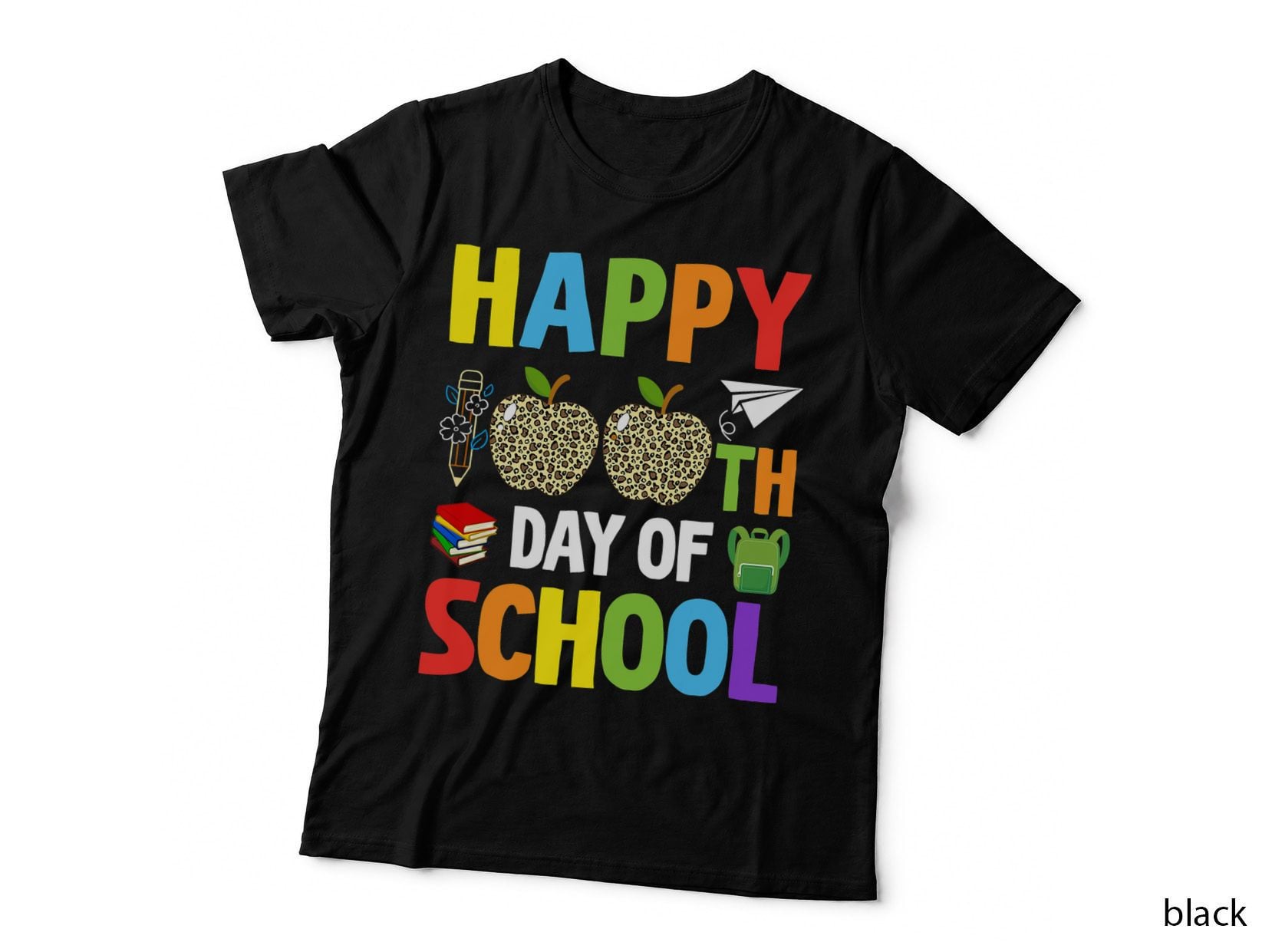 100th Day of School Teachers Kids Child Happy 100 Days T-Shirt
