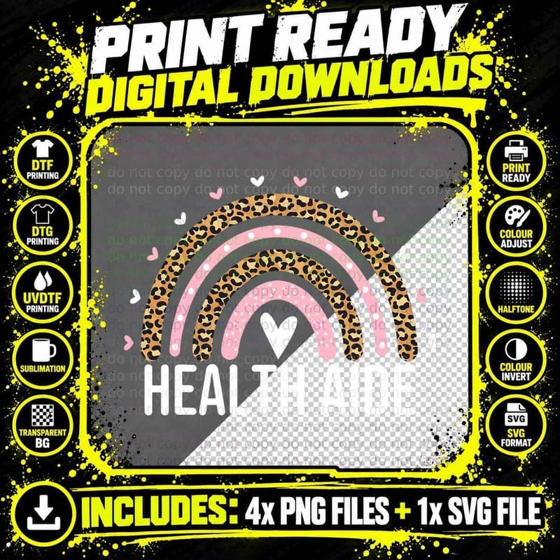 Admin Squad School Assistant Principal Health Aide Squad Png SVG Digital Bundle