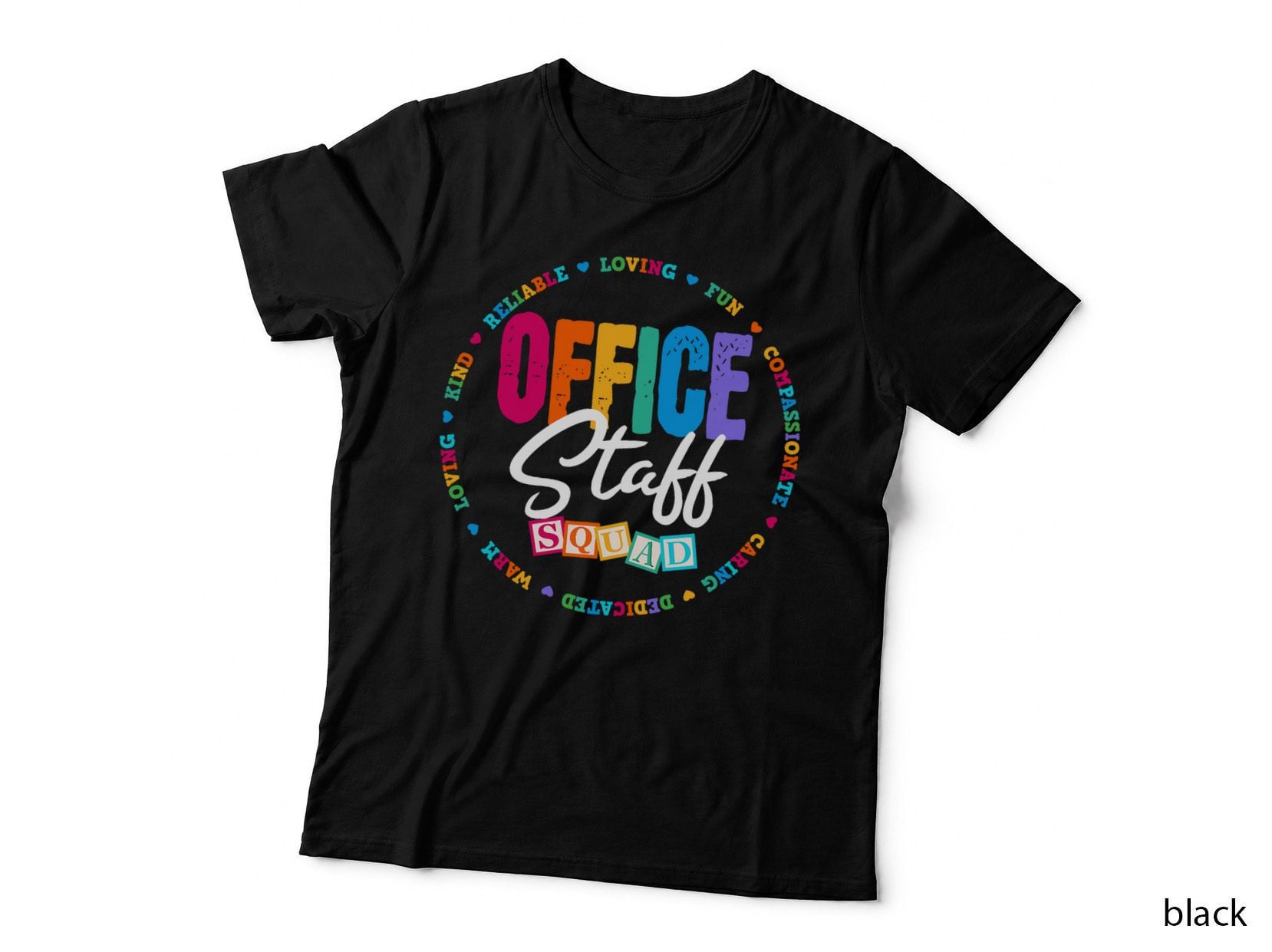 Back to School Admin Appreciation Week Office Staff Squad T-Shirt