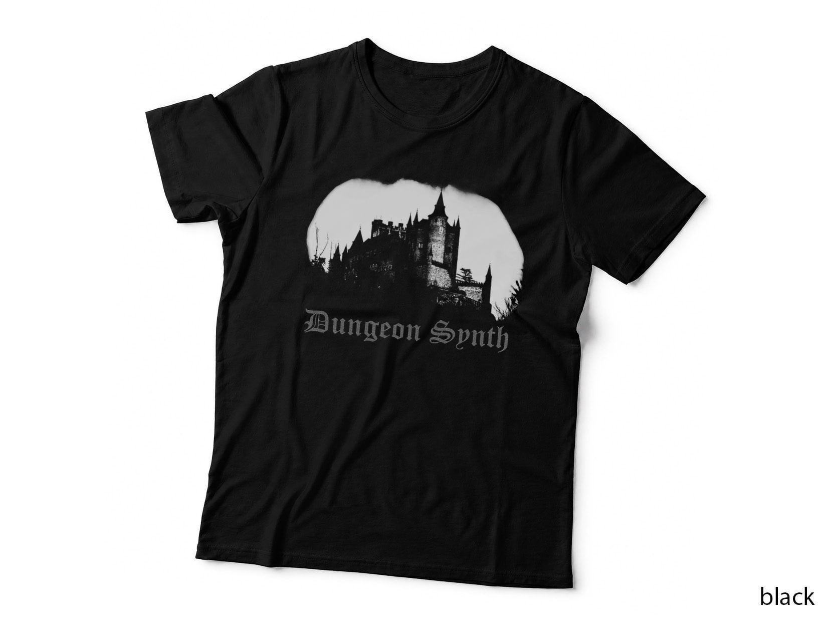 Dungeon Synth Castle Dark Ambient Old-School Medieval Music T-Shirt