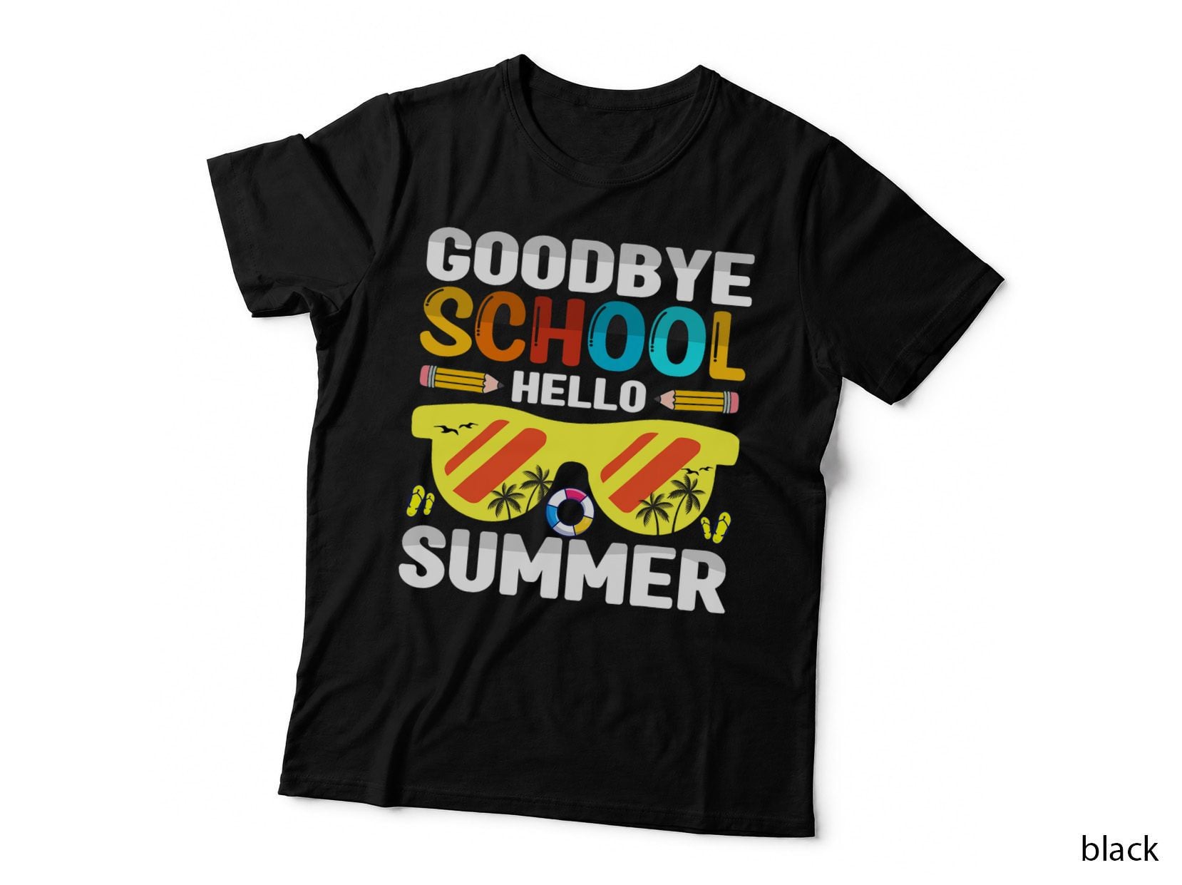 Goodbye School Summer Last Day of School Boys T-Shirt